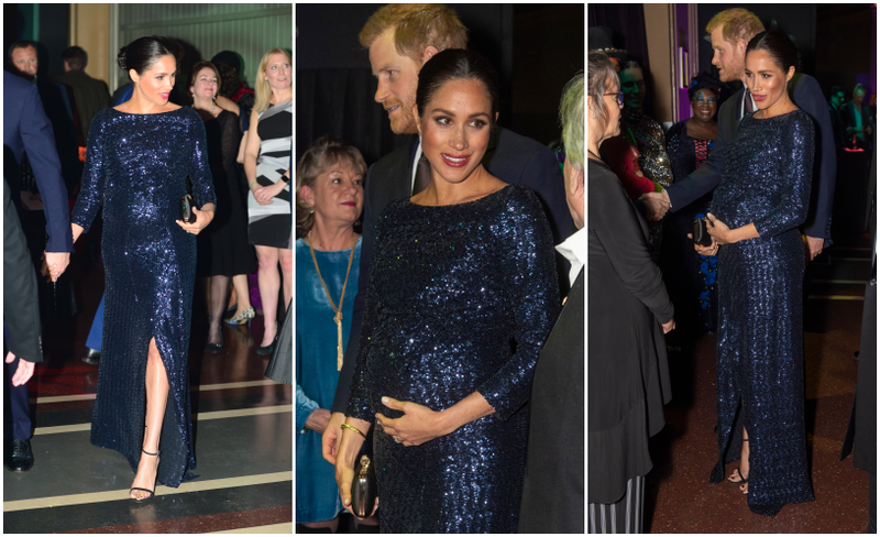 Prince Harry, Duke of Sussex and Meghan, Duchess of Sussex attend the Cirque du Soleil Premiere Of ‘TOTEM’ at Royal Albert Hall on January 16, 2019 in London, England.